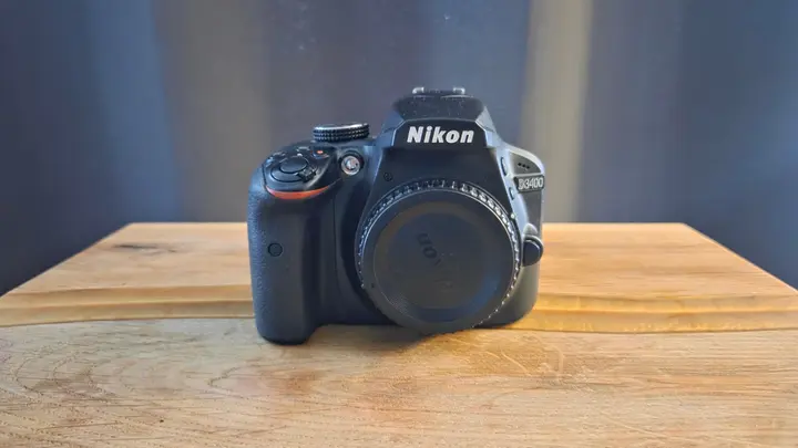 Nikon D3400 DSLR camera